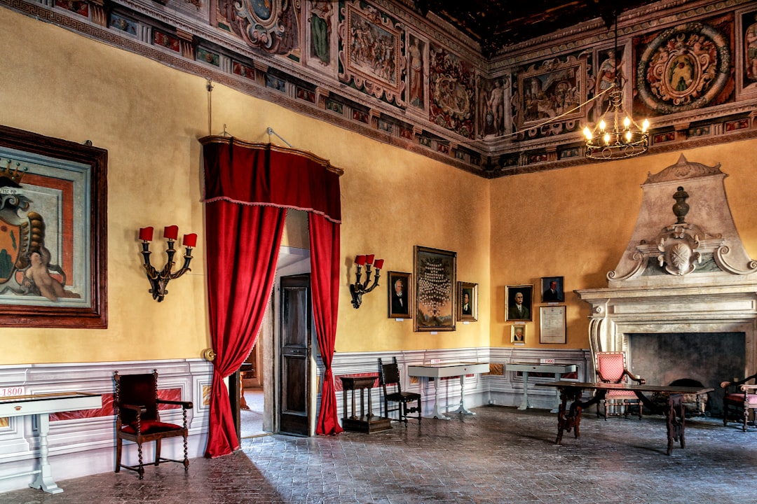 Villa palladiana nella campagna veneta